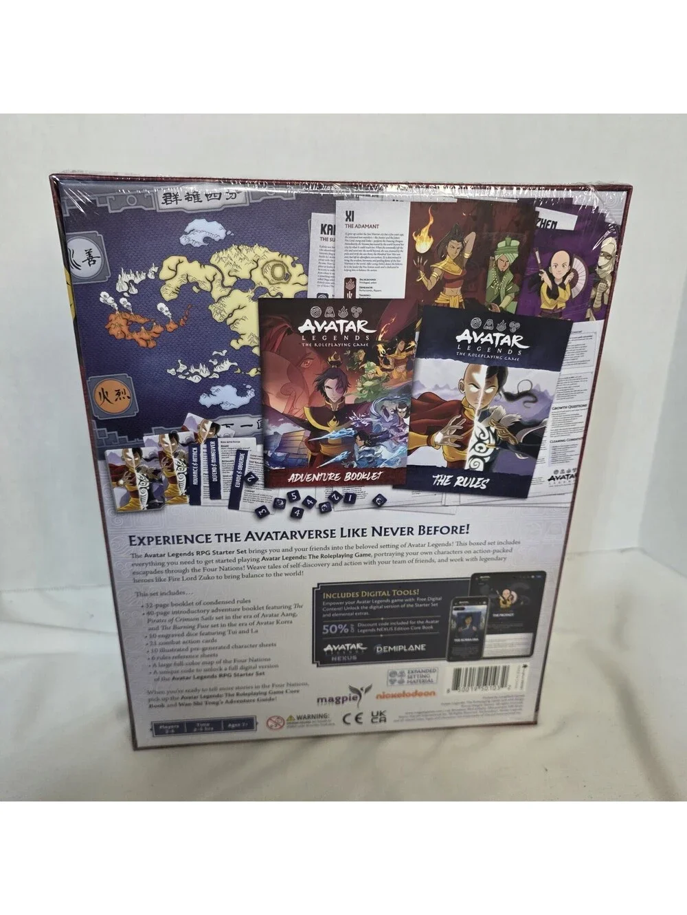 Avatar Legends The Roleplaying Game Starter Set RPG Sealed Magpie Games